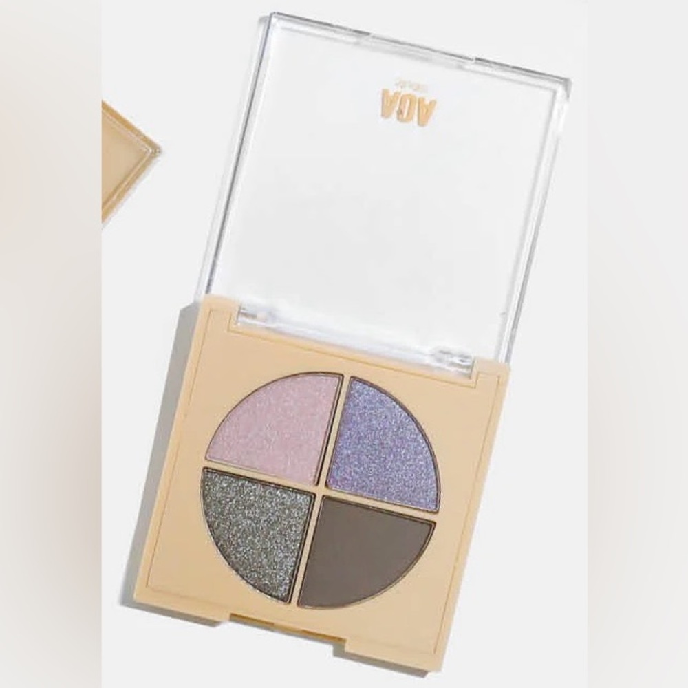 AOA studio orbit quad eyeshadow; shade Neptune